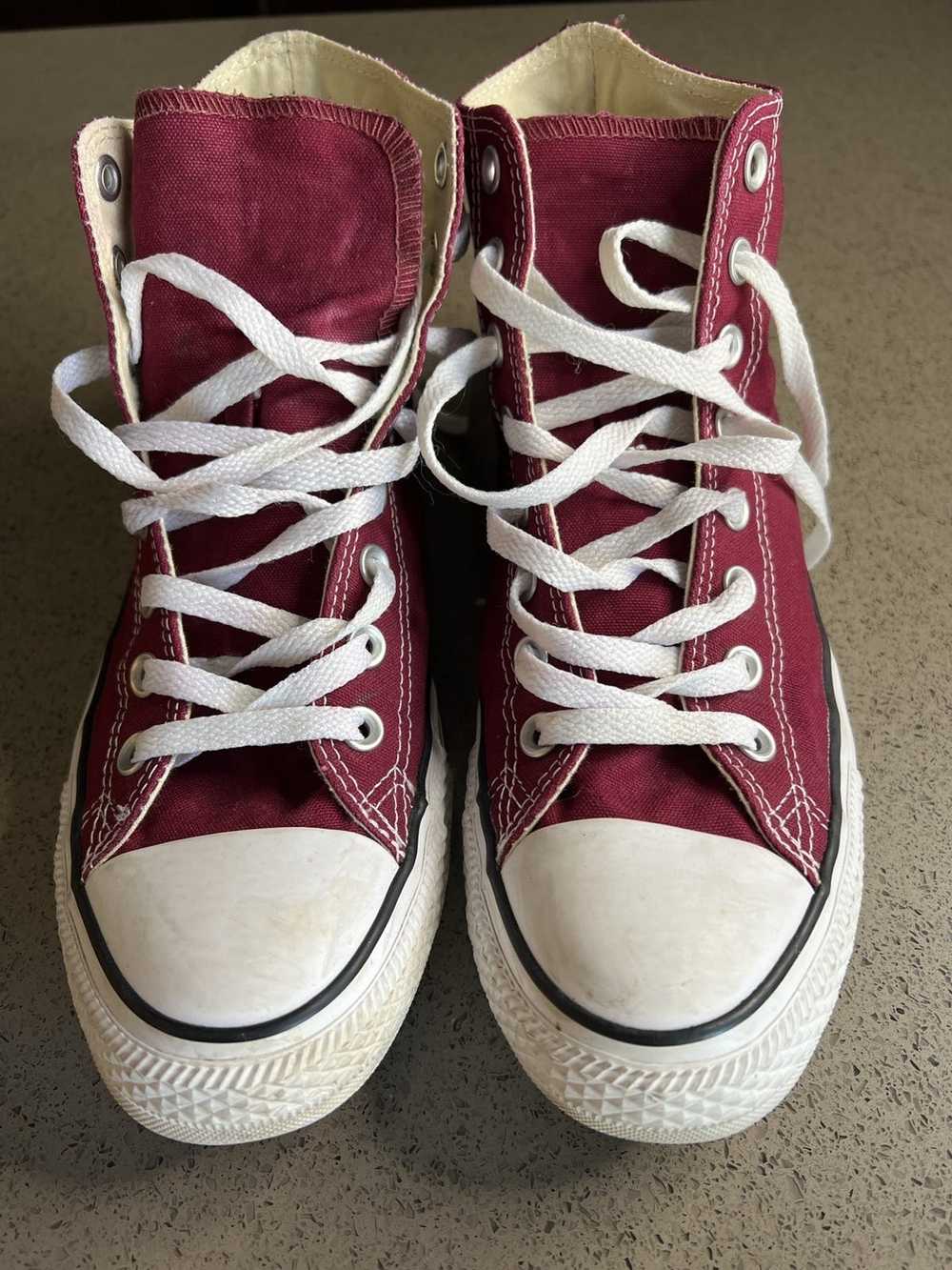 Converse Chuck Taylor All Star Hi Canvas Maroon - image 3