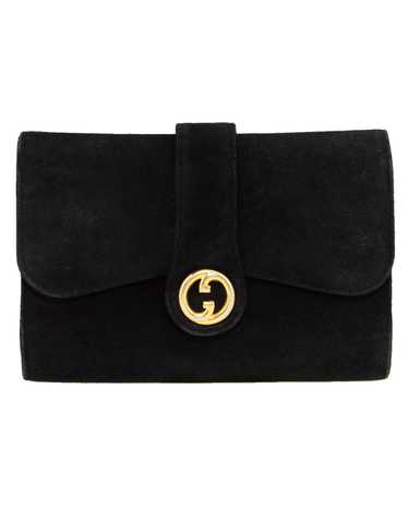 RUSSELL & BROMLEY Topform Envelope Suede Clutch | Endource