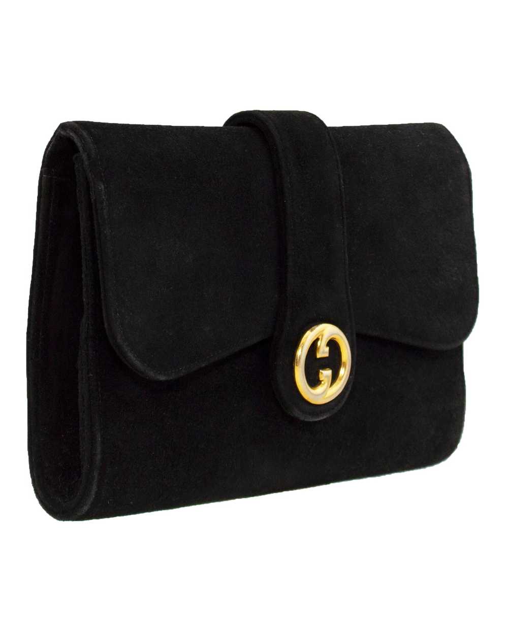 Gucci Horsebit Top Zip Wrist Pouch in Black Leather ref.1200556 - Joli  Closet