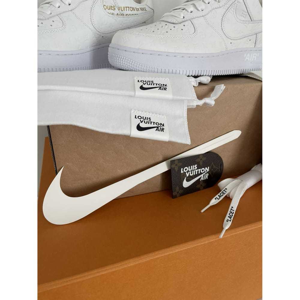 Louis Vuitton X Nike Leather low trainers - image 2