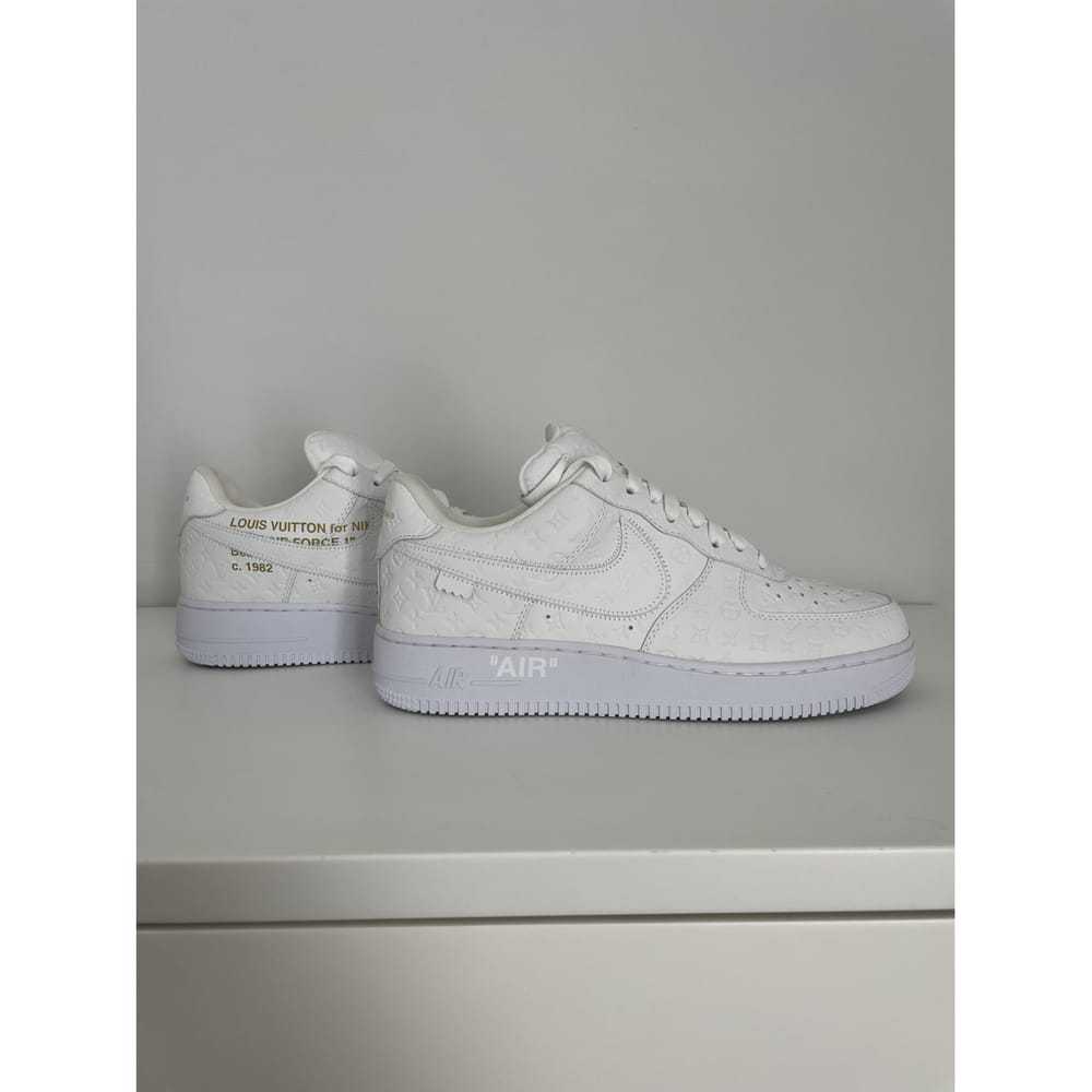 Louis Vuitton X Nike Leather low trainers - image 4