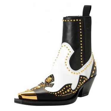 Versace Leather ankle boots - image 1