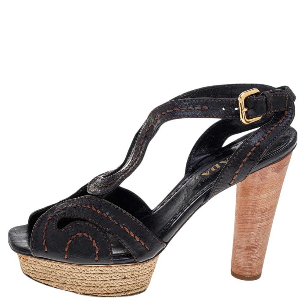 Prada Leather sandal - image 2