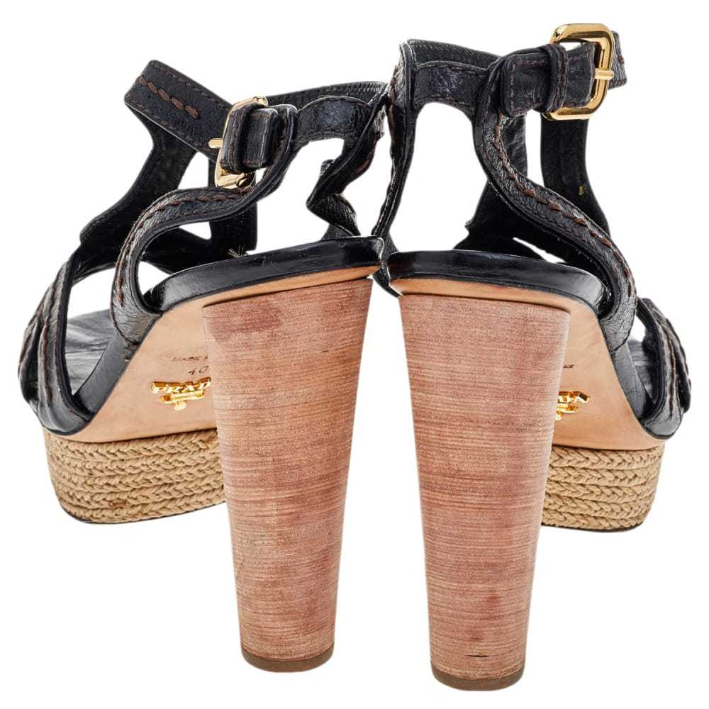 Prada Leather sandal - image 4