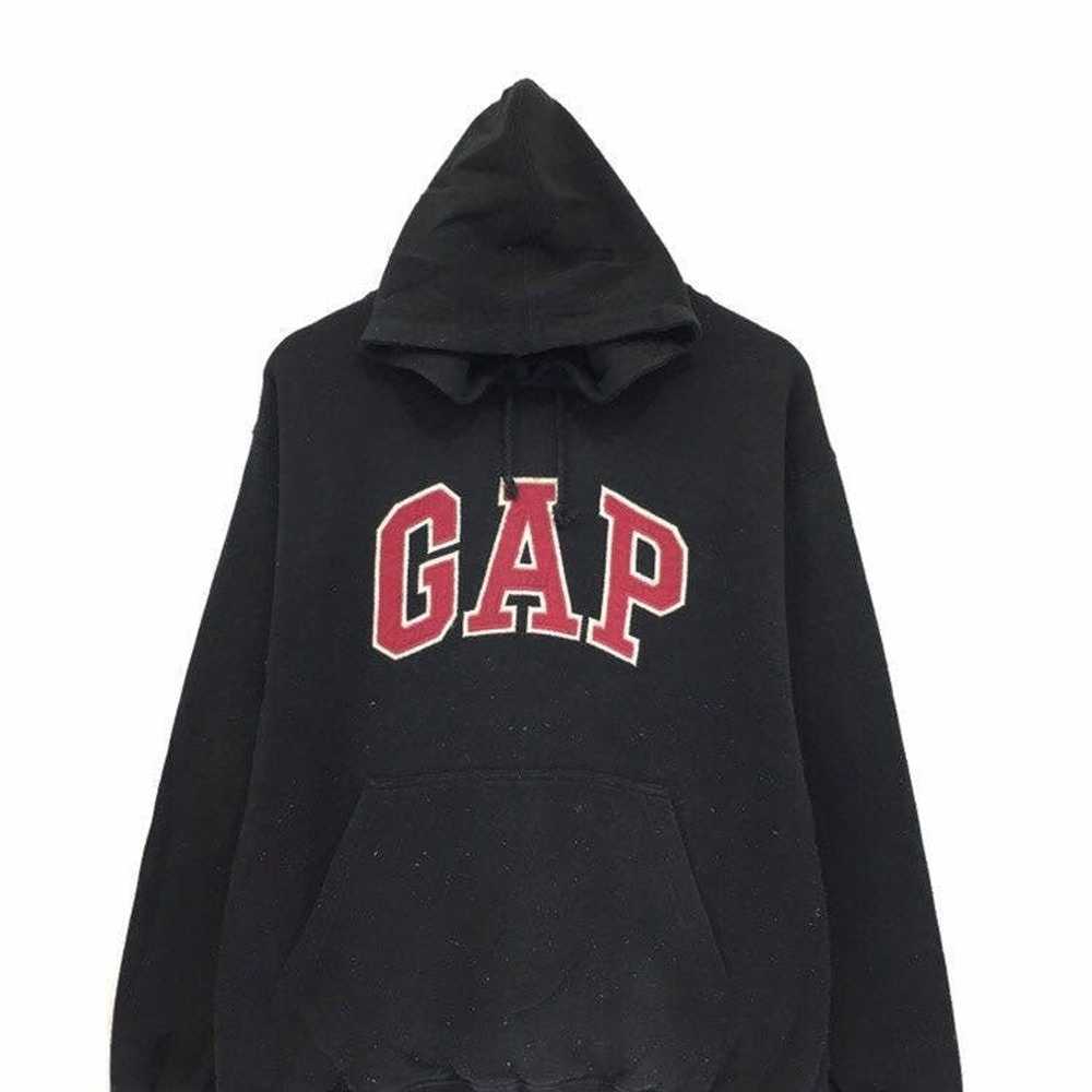 Gap GAP Hoodie Sweatshirt Embroidery Big Logo Spe… - image 3