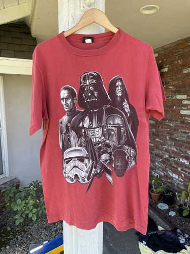 Vintage Disney Star Wars Shirt Retro Star Wars Shirt Star Wars A New Hope  Faded Darth