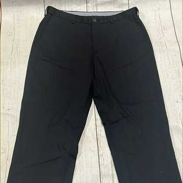 Haggar H26 Men's Premium Stretch Classic Fit Dress Pants - Khaki 40x30