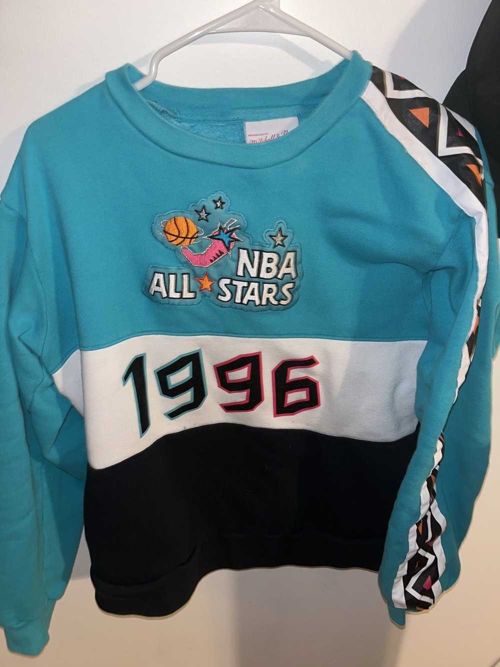 Mitchell & Ness Mens All Star East NBA 1996-97 Scottie Pippen Swingman Jersey, Teal / S