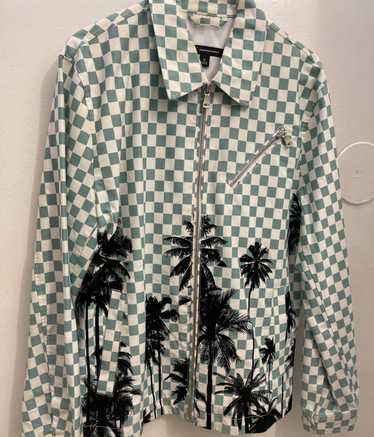 I.N.C × Macys INC Men’s Checkboard Palm Print Jack