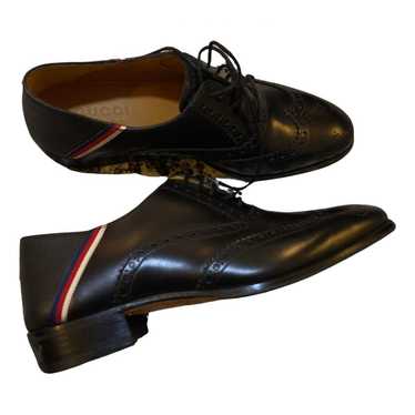 Gucci Leather lace ups - image 1