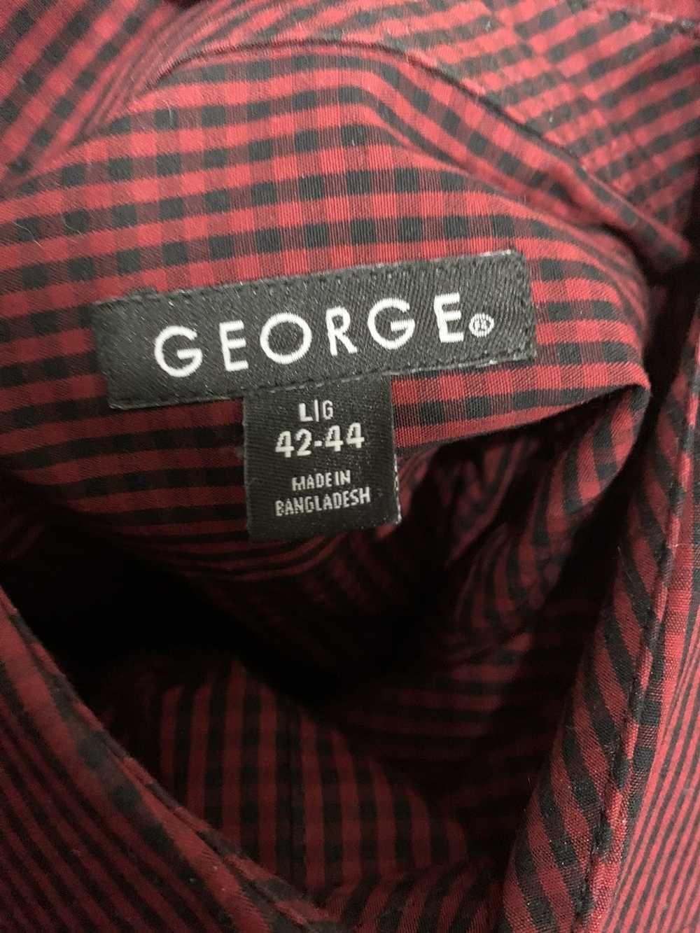 George × Streetwear George Casual Long Sleeve Shi… - image 3