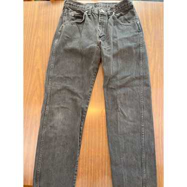 Wrangler Vintage black wrangler denim jeans - image 1