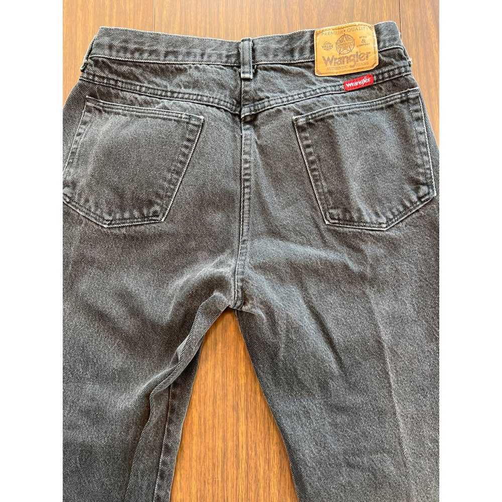 Wrangler Vintage black wrangler denim jeans - image 3