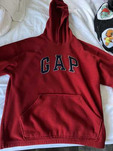 Gap × Vintage Vintage red gap hoodie - image 1