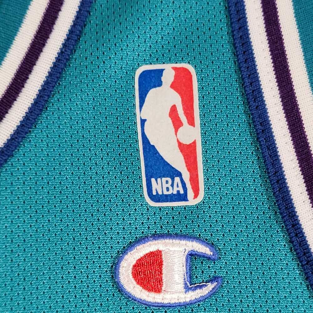 Champion × Jersey × Vintage Charlotte Hornets Vin… - image 4