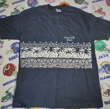 Hanes × Vintage Vintage 80s Panama City T-Shirt S… - image 1