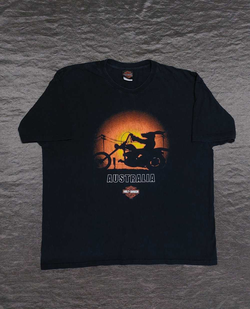 Band Tees × Harley Davidson × Vintage T-Shirt Har… - image 1