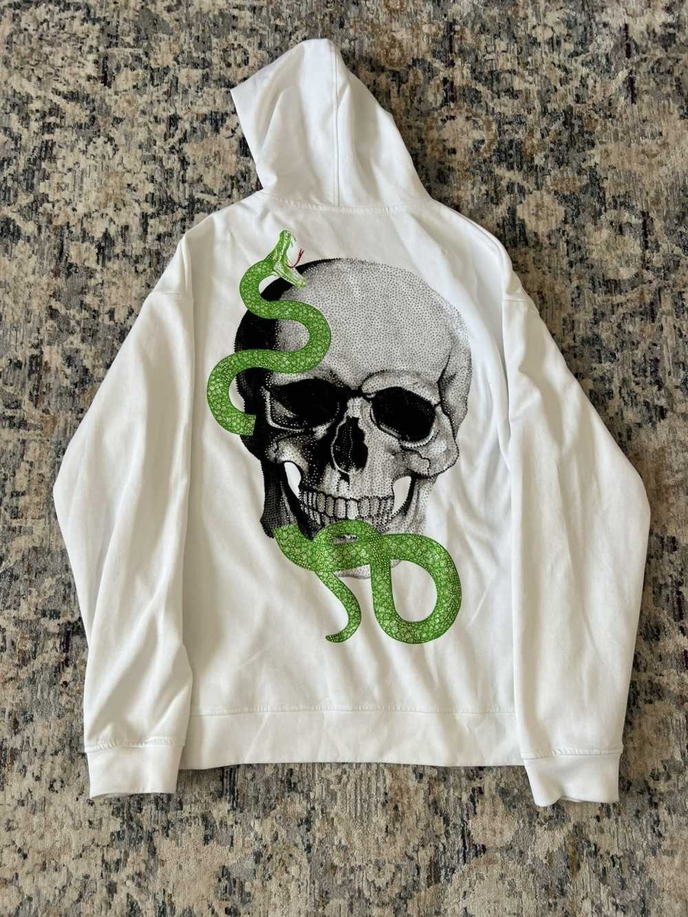 Designer × Streetwear Heads or Tails Hoodie Sz L - image 1