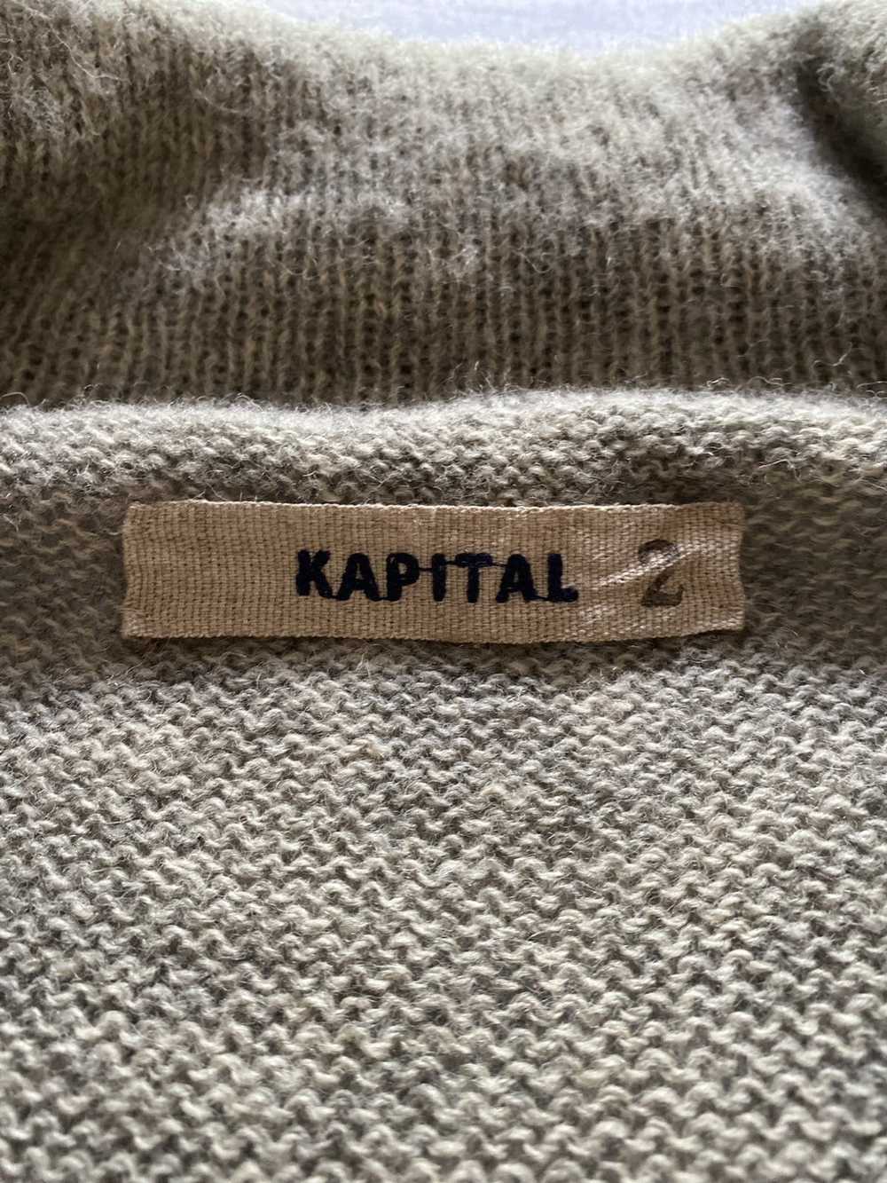 Kapital Kapital Striped Cardigan Thom Browne Grey - image 6