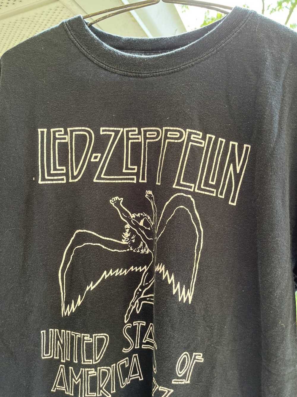 Band Tees × Led Zeppelin × Vintage VINTAGE 1977 L… - image 3