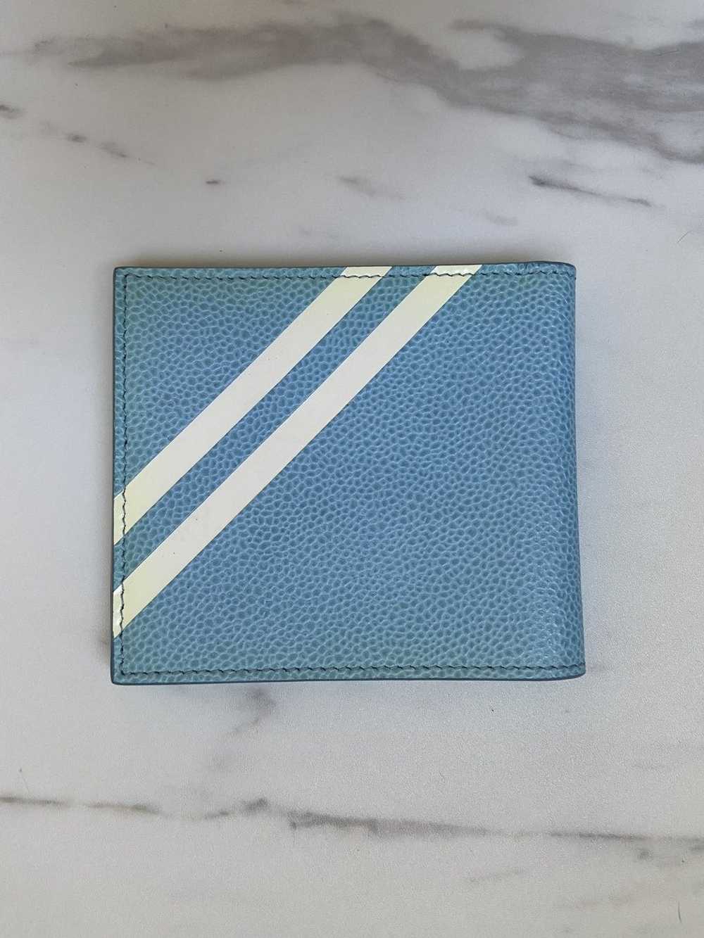 Thom Browne Thom Browne billfold wallet blue - image 1