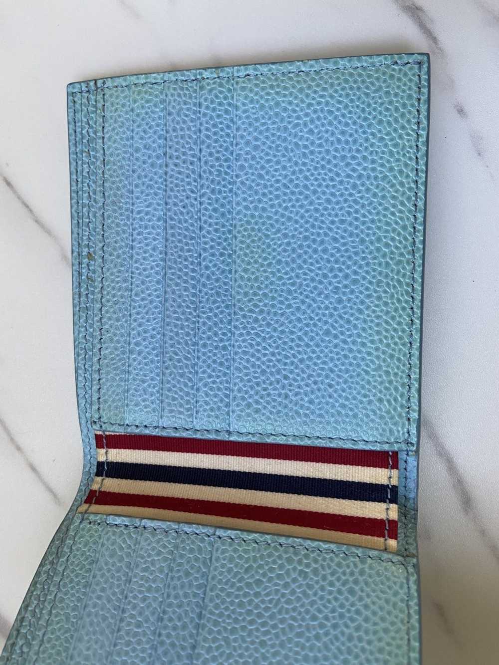 Thom Browne Thom Browne billfold wallet blue - image 5