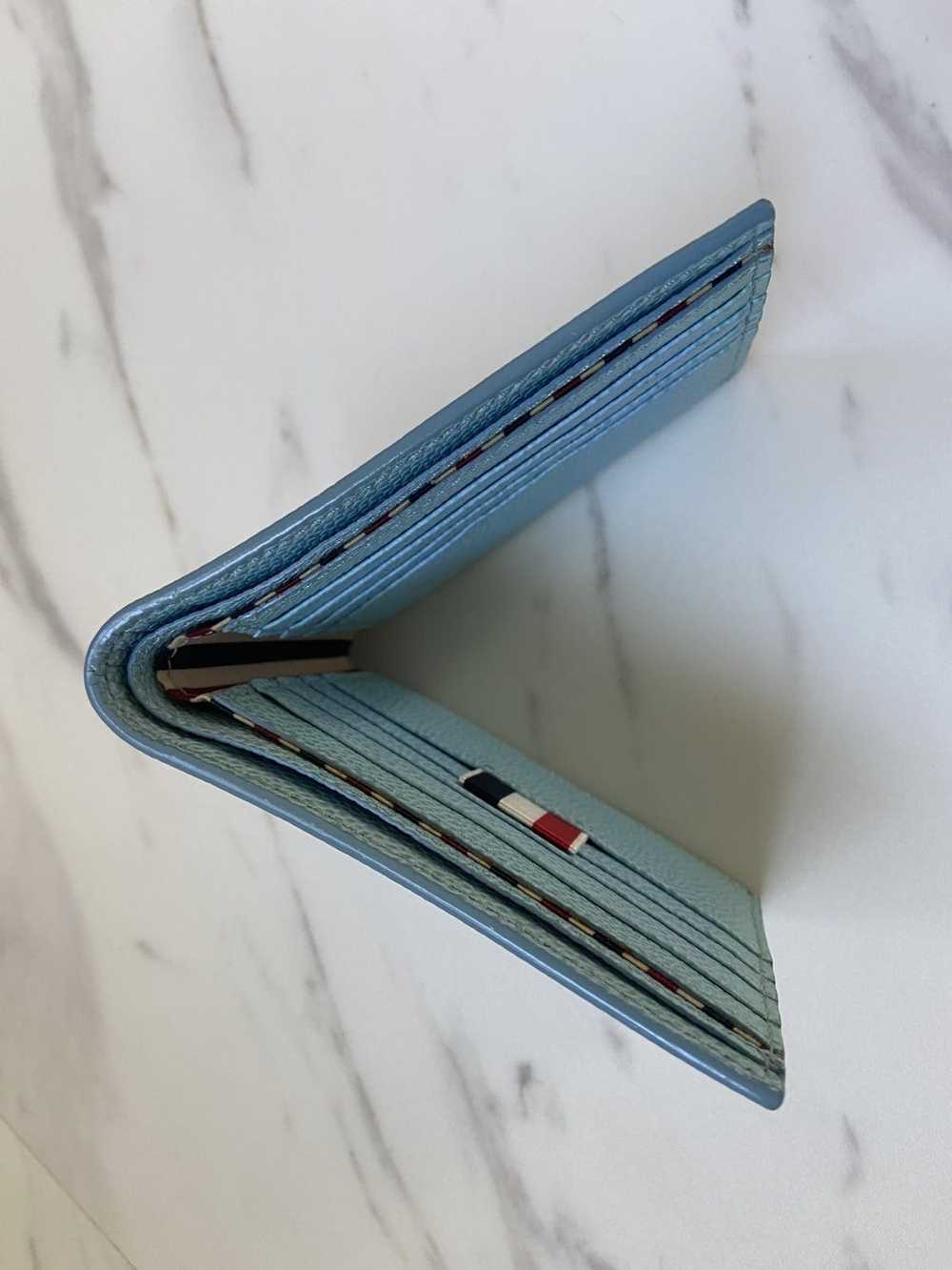 Thom Browne Thom Browne billfold wallet blue - image 7