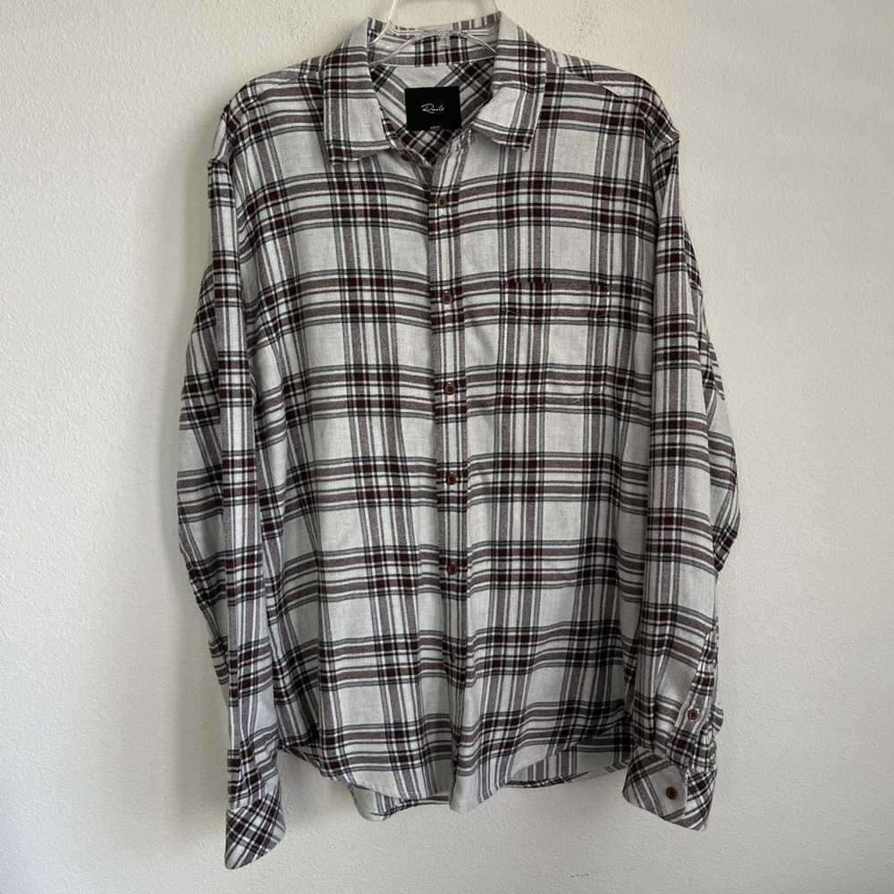 Rails Rails Plaided Button Down Long Sleeve Front… - image 2