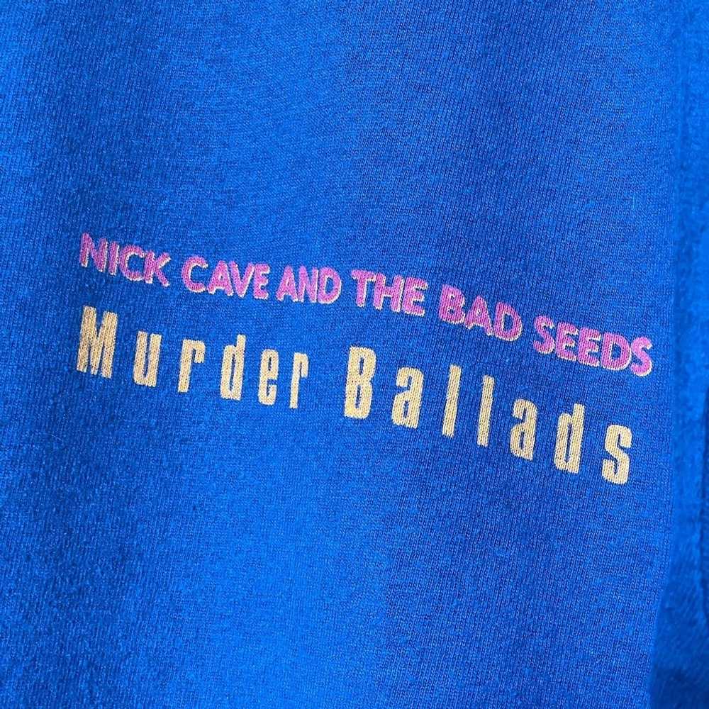 Band Tees × Screen Stars × Vintage Nick Cave & Th… - image 2