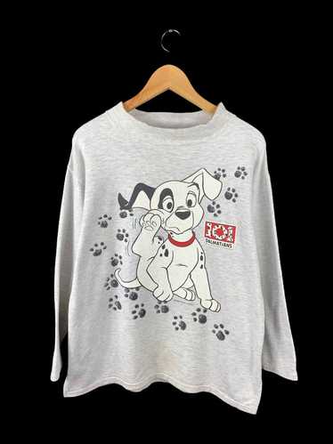 Vintage Disney 101 Dalmatian Shirt White Kids Size 5/6 5T 6T RARE