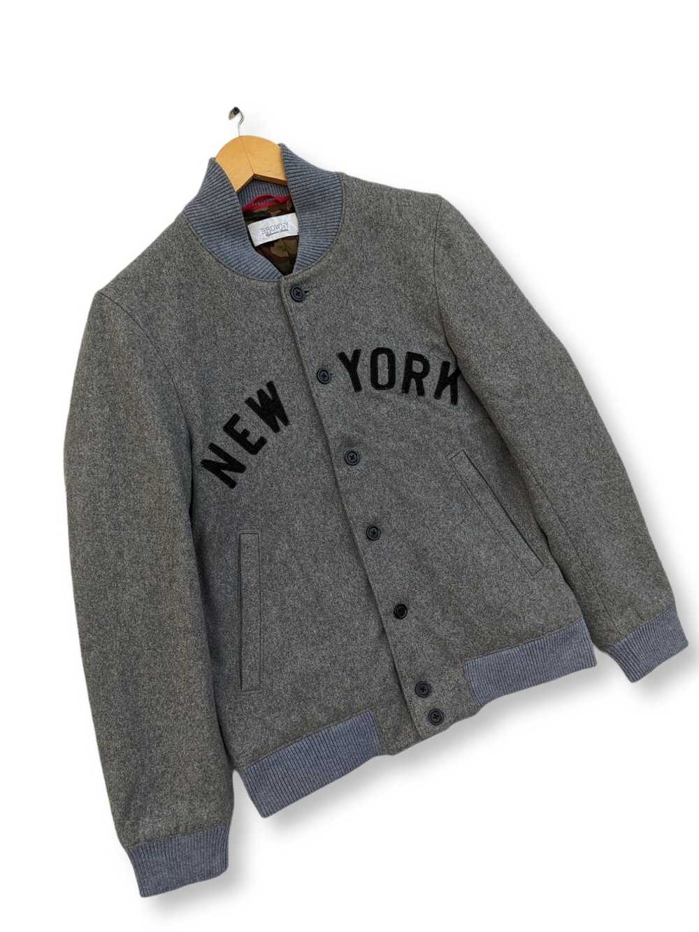 Japanese Brand × New York × Varsity Jacket New Yo… - image 7