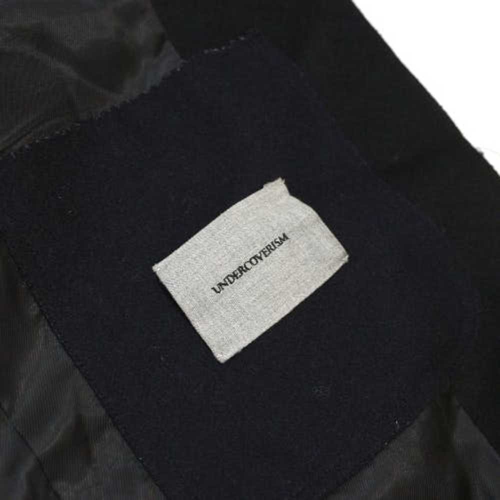 Undercover Light Jackets Black Knit Switching Back - image 4