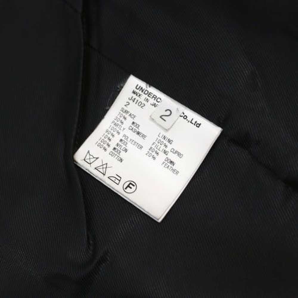 Undercover Light Jackets Black Knit Switching Back - image 5