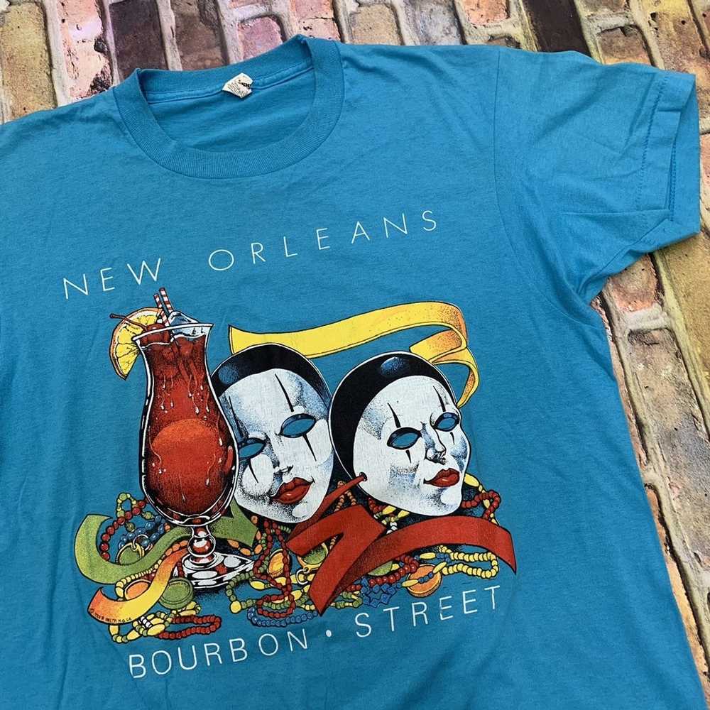 Screen Stars × Vintage Vintage New Orleans tee - image 3