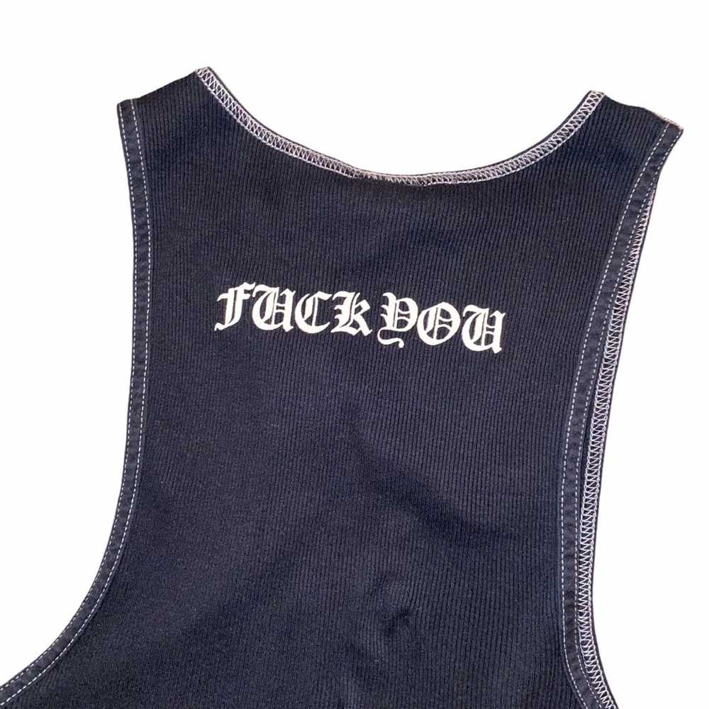 Chrome Hearts Chrome Hearts Fuck You Tank Top - image 3