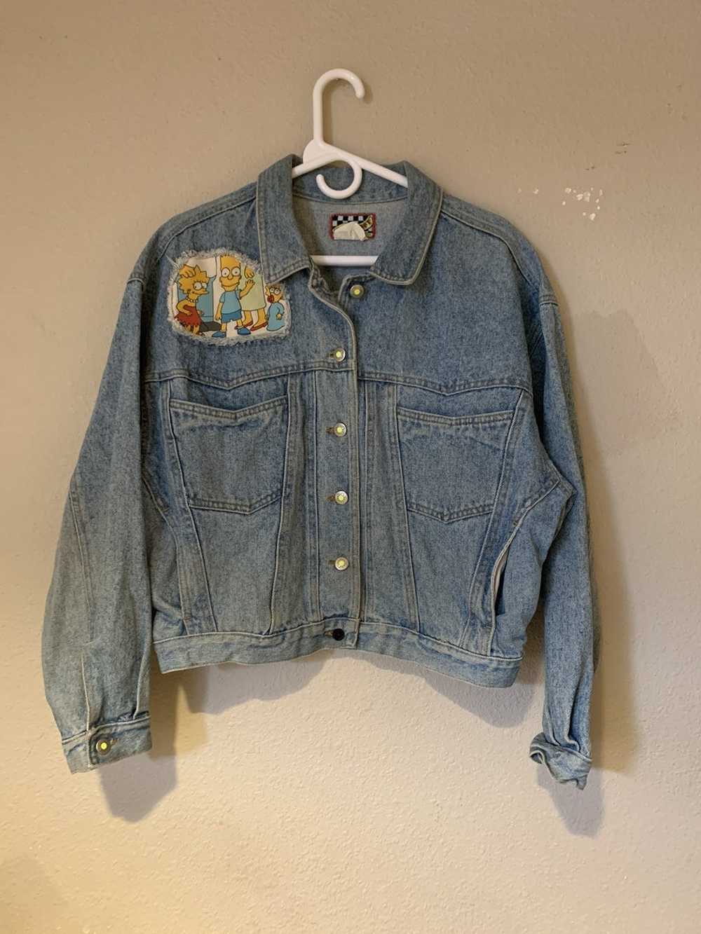 Movie × Rare × The Simpsons A 1990 Simpsons Denim Jac… - Gem