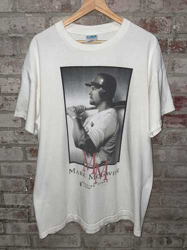 90's Mark McGwire St. Louis Cardinals Starter MLB T Shirt Size Large – Rare  VNTG