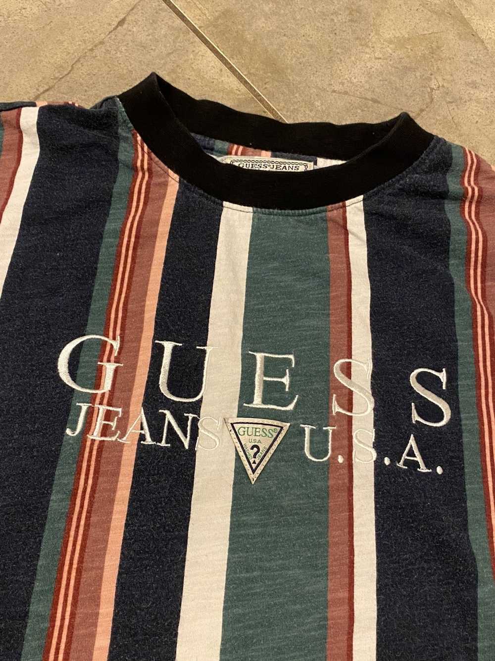 Guess Guess Jeans USA Stripe T -Shirt - image 2