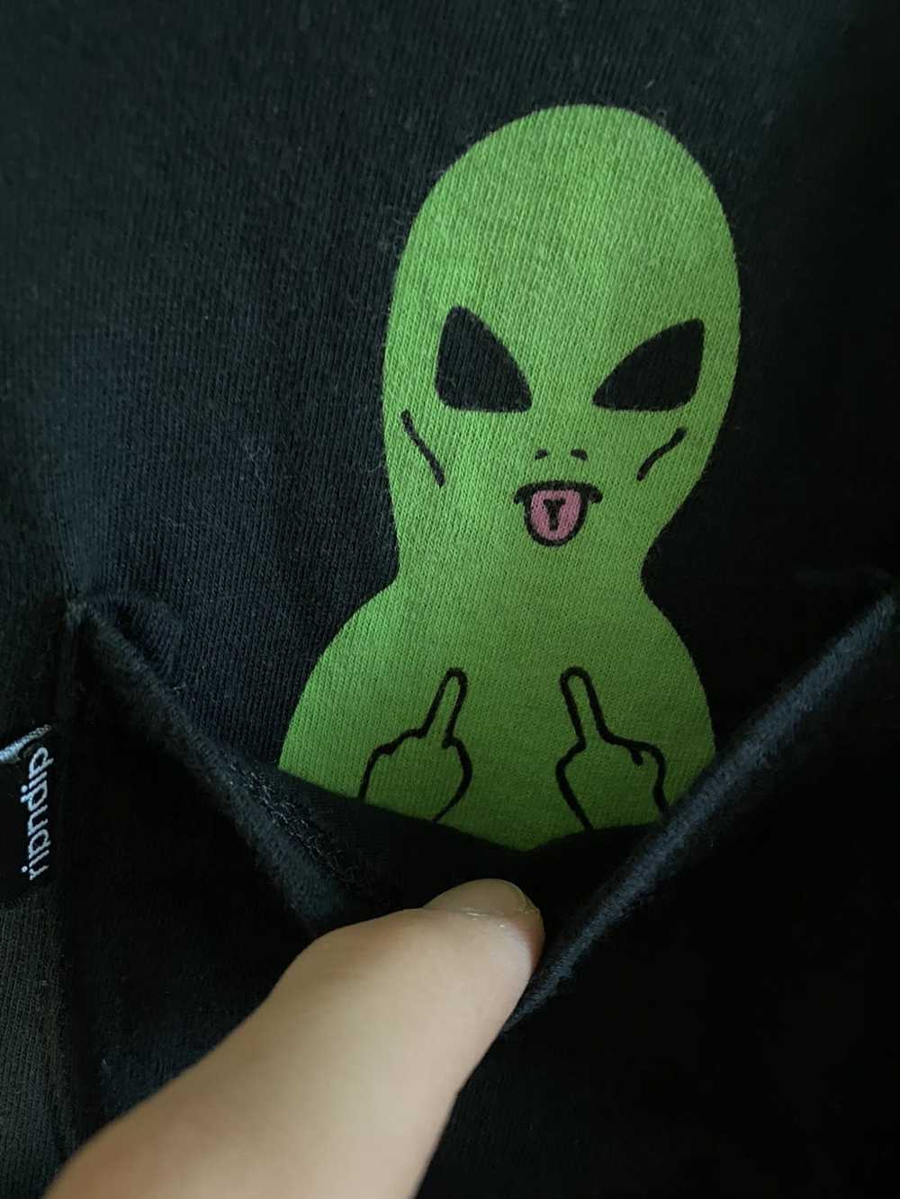 Rip N Dip Rip N Dip Alien Pocket T-Shirt - image 3