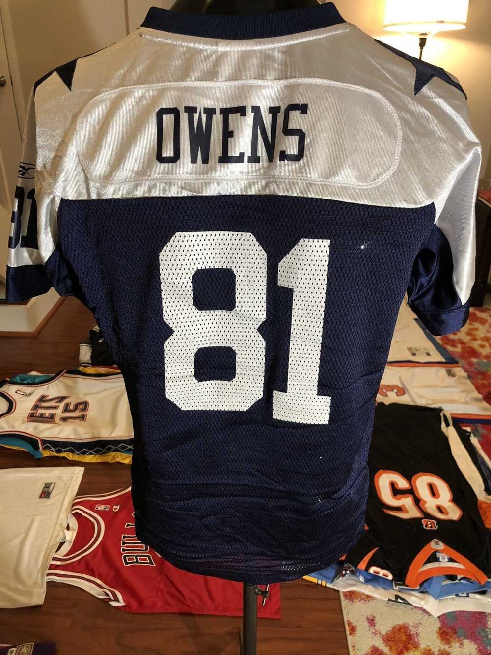 NFL × Reebok Terrell Owens #81 Dallas Cowboys Vin… - image 1