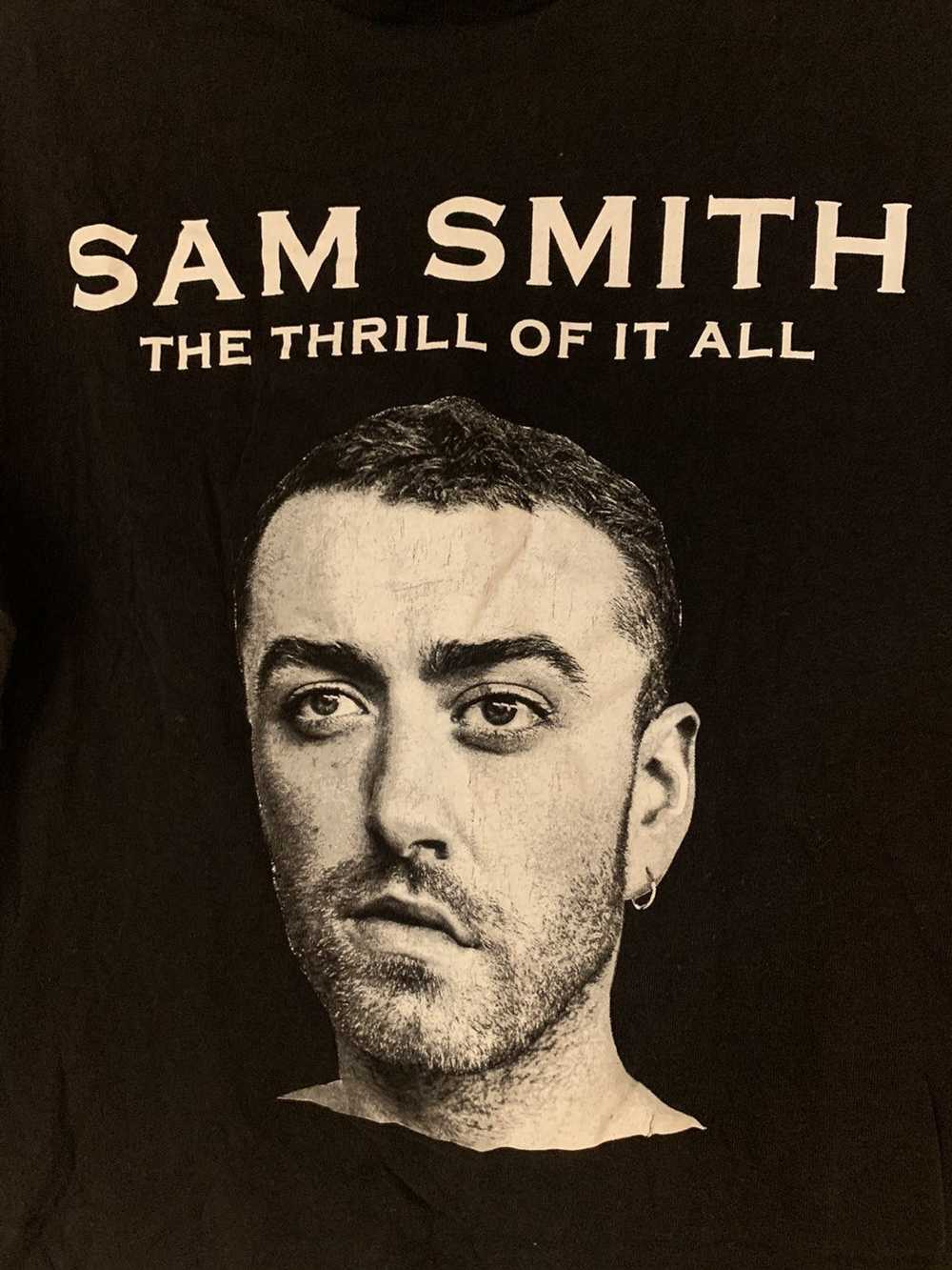 Band Tees × Rap Tees Sam Smith The Thrill Of It A… - image 2