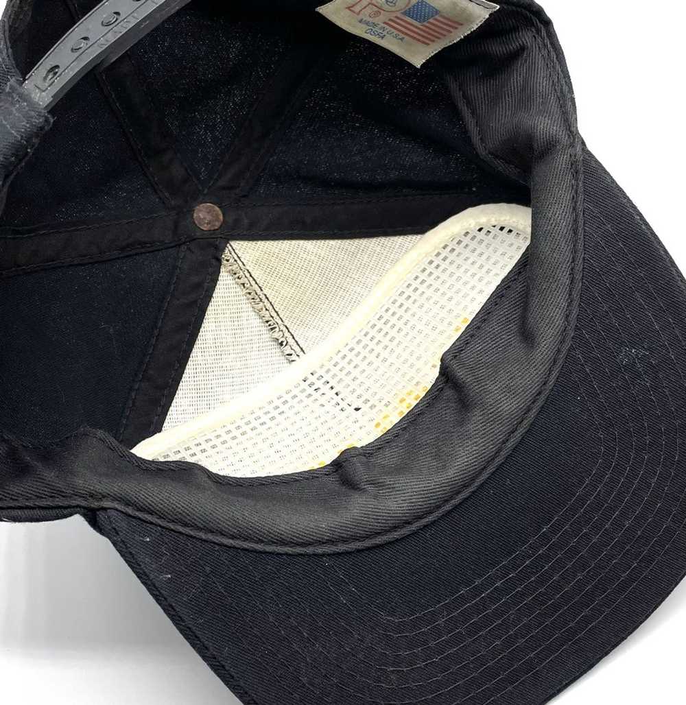 Made In Usa × Vintage Vintage made in USA Navy Hat - image 5