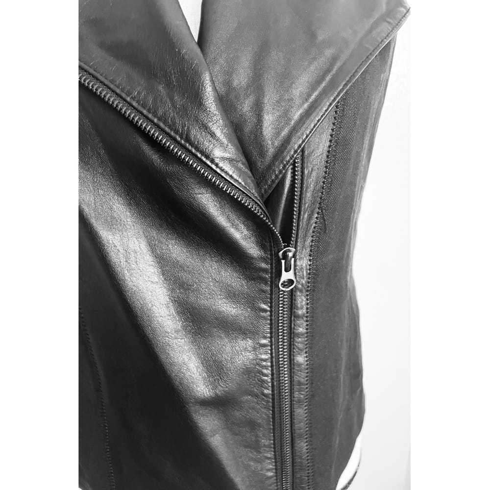 Vince Leather cardi coat - image 6