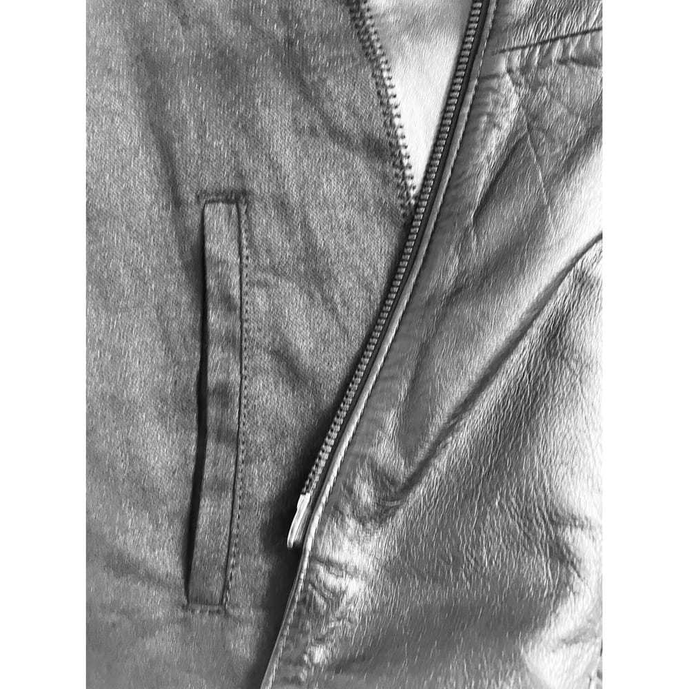 Vince Leather cardi coat - image 7