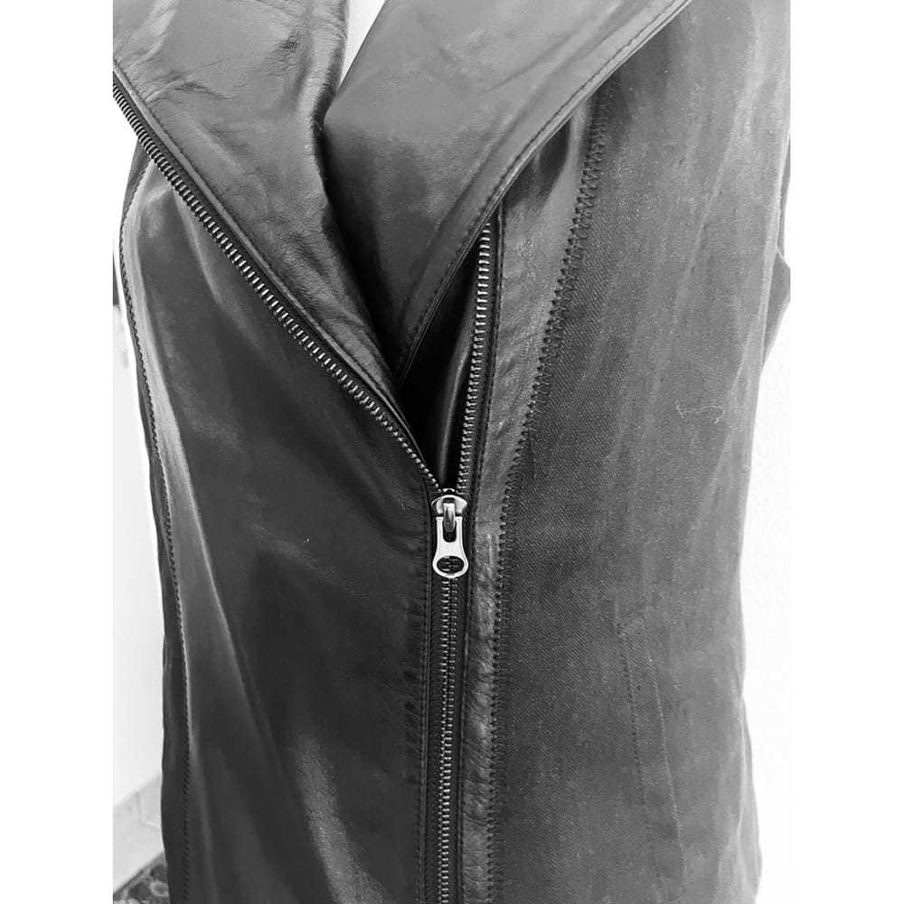 Vince Leather cardi coat - image 8
