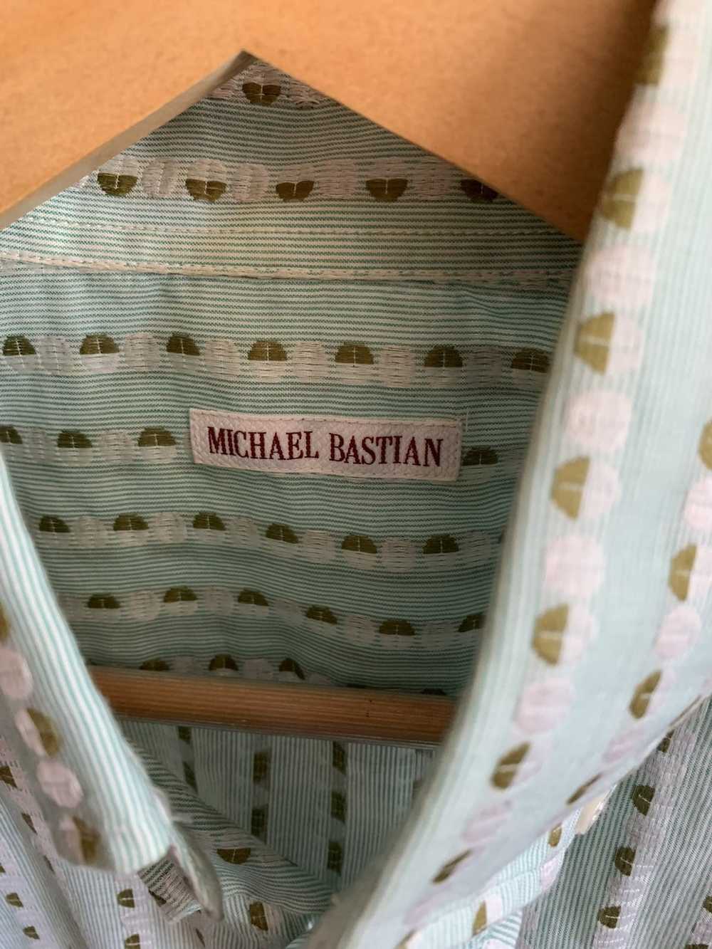 Michael Bastian Michael Bastian Green Button-up - image 2