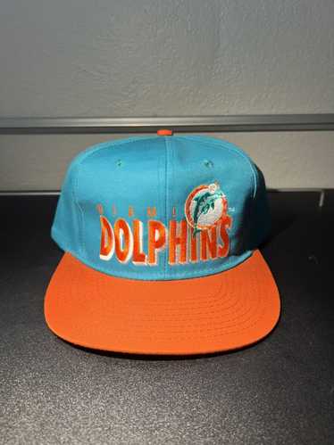 Vintage Miami Dolphins Zubaz by AJD NFL Snapback Hat Cap Made in