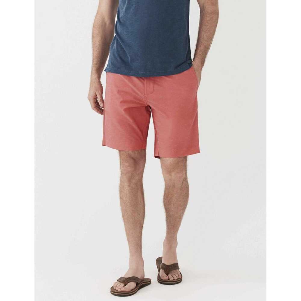 Faherty Faherty All Day Shorts 33 Salmon Performa… - image 1