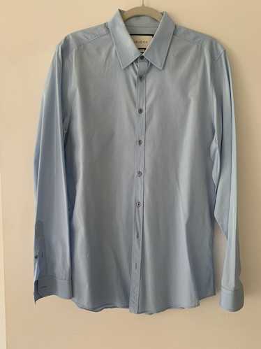 Gucci Light Blue Shirt Size 41EU/16US