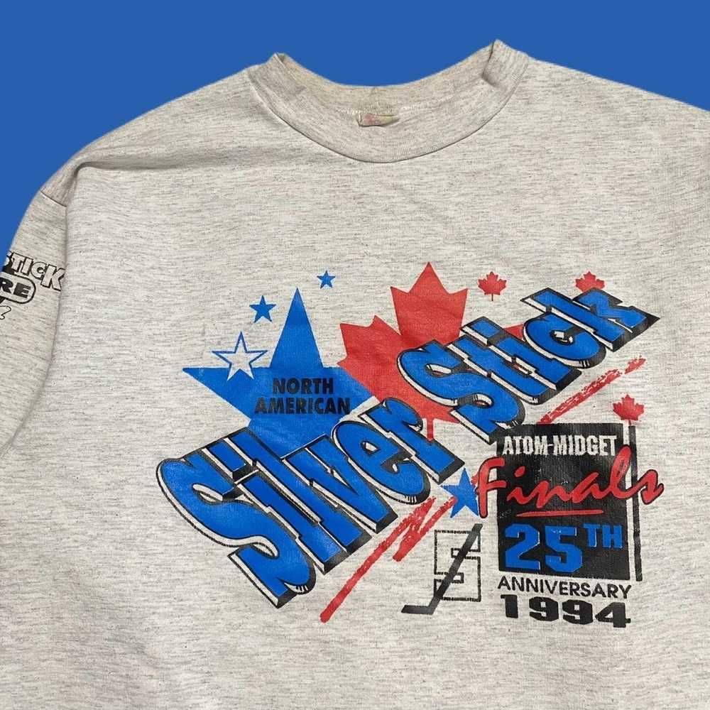 Vintage vintage hockey sweatshirt - image 3